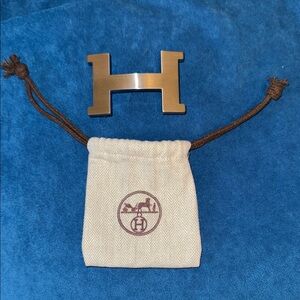 Hermes Gold Belt Buckle